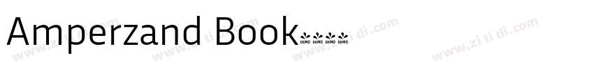 Amperzand Book字体转换 Amperzand Book字体转换